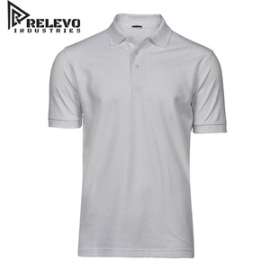 Camiseta de Manga Corta Blanca para Hombre RELEVO INDUSTRIES, 100% Algodón, Tejido de Lona, Ecológica, Transpirable, Informal - Product Image 6