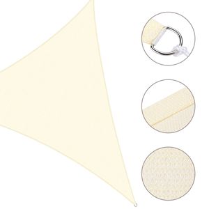 Tenda Parasole Triangolare Bianca 28 X 28 X 28, Elegante Rete Protettiva per Esterni - Product Image 5