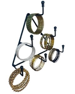 Stylish Triangle Metal <b>Bangle</b> <b>Holder</b> Modern Jewellery Stand for Bracelets & <b>Bangles</b> Display - Product Image 6
