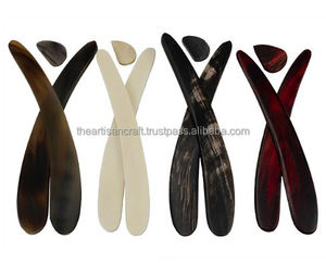 Balances en corne véritable faites à la main pour couteaux pliants et projets à lame fixe - Product Image 5