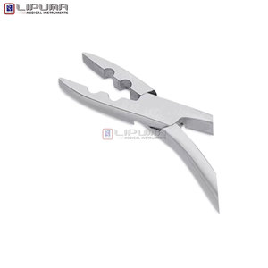 Pince professionnelle légère en acier inoxydable pour extensions de cheveux à micro-anneaux, outil antidérapant pour l'installation et le retrait des perles - Product Image 2