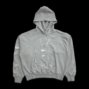 Sudadera con capucha unisex de alta calidad personalizable con logotipo bordado y estampado personalizado, estilo vintage con efecto desgastado por el sol y lavado ácido. - Product Image 1
