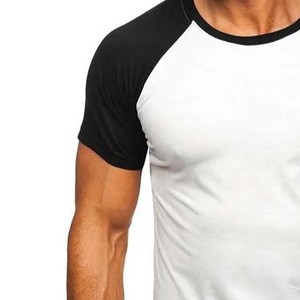 Men's Customized 100% Cotton O-Neck Short Sleeve T-Shirt Regular Fit Breathable & Quick Dry Lightweight Casual Style - Product Image 1