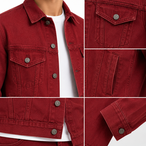Chaqueta Vaquera de Invierno para Hombre, de Alta Calidad, Duradera, Cómoda, Estilo Atemporal, para Uso Diario, Casual, Urbana, de Viaje, Personalizable - Product Image 6