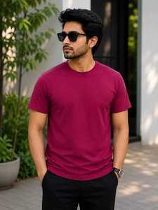 Camiseta Clásica de Algodón para Hombre, Corte Clásico, Cuello Redondo, Manga Corta, Fabricante al por Mayor OEM ODM - Product Image 3