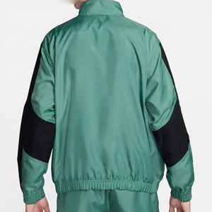 Ensemble de survêtement imprimé léger et durable, veste coupe-vent respirante en nylon à fermeture éclair et short froissé, ensemble 2 pièces streetwear pour la course - Product Image 4