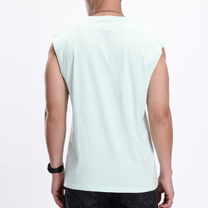 T-shirt sans manches pour hommes, débardeur d'entraînement athlétique, tissu respirant qui évacue l'humidité, léger et confortable, adapté à l'entraînement en salle de sport - Product Image 2