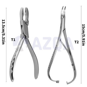 Stainless Steel Dermal Anchor Holding <b>Ring</b> Closing Pliers Set with Sample Making Service for Professional Body Jewelry Handling - Product Image 2