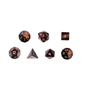 Dados de piedra de alta calidad, ojo de tigre rojo, cristal natural, piedras preciosas curativas de reiki, dados de piedra grabados personalizados, cristal vikingo. - Product Image 3