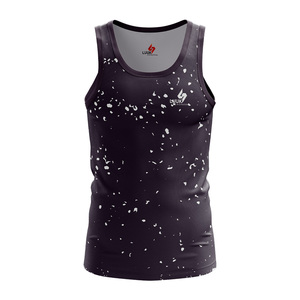Camiseta Deportiva Sublimada Personalizada, Sin Mangas, Absorbente de Humedad, para Gimnasio, Fitness, Yoga, Entrenamiento, Running, OEM, ODM - Product Image 4