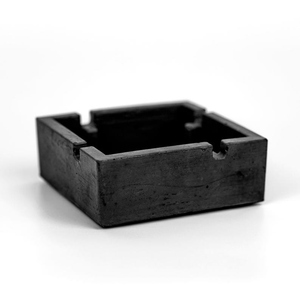 Cendrier de table en aluminium blanc fait main, sans fumée, style américain, 4 pouces, pour usage intérieur et extérieur, porte-cendres pour cigarettes et cigares, pour bureau - Product Image 4