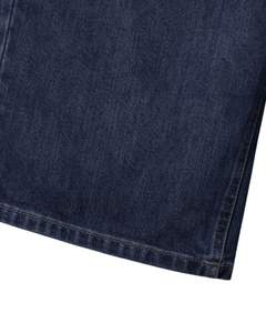 Shorts de Mezclilla Azul Oscuro Personalizados para Hombre, Shorts Clásicos de Jean, Corte Regular, Ropa Casual de Verano, Cierre de Botones, Fabricante Personalizado - Product Image 6