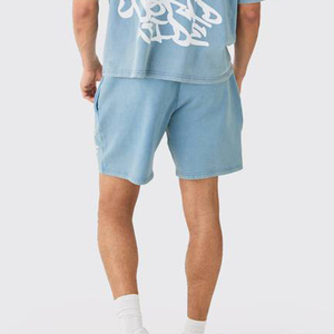 Pantalones Cortos de Forro Polar para Hombre con Estampado Personalizado, Ropa Urbana Informal con Gráficos Personalizados, Largos hasta la Rodilla, con Cordón Ajustable, de Algodón, para Uso Diario - Product Image 2