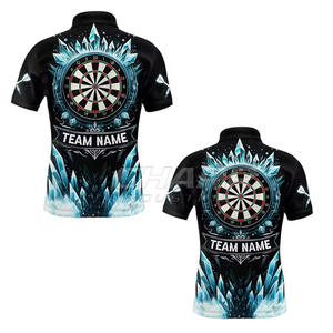 เสื้อโปโลดีไซน์ทันสมัยพร้อมปกเสื้อสำหรับสวมใส่ลำลองและเล่นกีฬา - Product Image 5