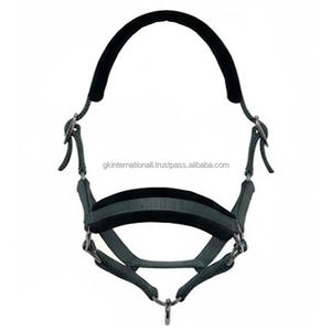 Licol en nylon moelleux et confortable, élégant, recouvert de fourrure de vison, avec rembourrage doux sur la couronne, le nez et les joues, pour chevaux - Product Image 5