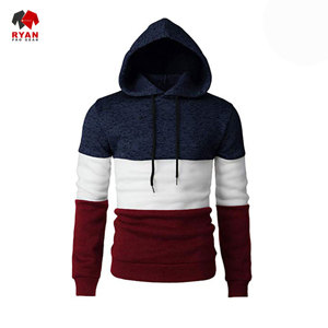 Sudadera con Capucha para Hombre Ryan Pro Gear, con Logotipo Personalizado en la Parte Delantera, 100% Algodón Felpa, Corte Regular, Diseño de Paneles, Suministro ODM para Invierno - Product Image 2