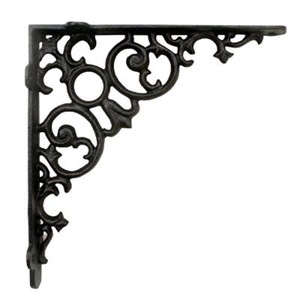 Unicorn Handicrafts Premium Quality Cast Iron Vintage Style Single Tier Wall Bracket Decorative Floating <b>Shelf</b> - Product Image 3