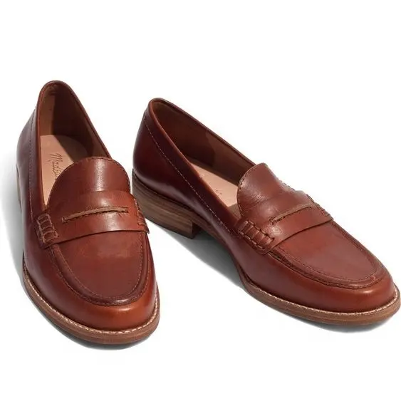 Super September Custom Leather men Loafer Shoes in Black and Brown Colors