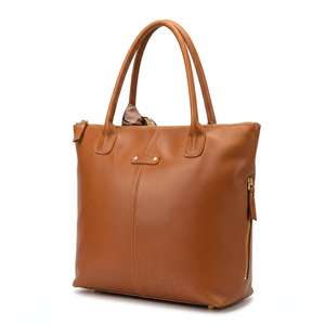 Bolsos Tote de Cuero Granulado Ligero e Informal para Mujer, Marca Luxe Enterprises 2026, con Cierre de Cremallera y Forro Interior de Sarga, 0.4 kg - Product Image 1