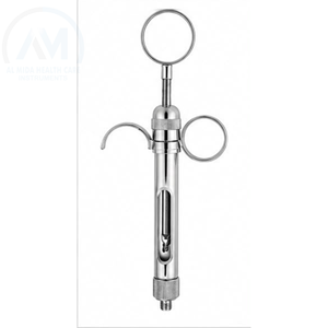 Jeringa Quirúrgica Dental Al Mida de Acero Inoxidable, Manual, con Certificación CE Clase II, Instrumento con Estándar ISO13485 y Diseño de Fácil Agarre - Product Image 4
