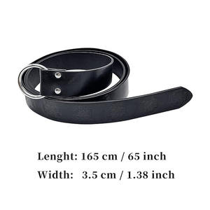 Cinturón de Cuero Medieval de Alta Resistencia, Transpirable, para Disfraces, para Hombres Adultos, Cinturones Vikingos Unisex, Precio de Fábrica Directo al por Mayor - Product Image 2