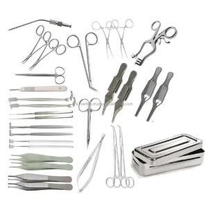 Juego de Instrumentos Quirúrgicos para Fístula Vascular Arteriovenosa VERITAS A-1 de Alta Calidad, 30 Piezas, Reutilizables, Manuales |   Clip Hemolock - Product Image 3