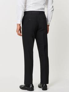 Pantalon de Costume Formel Plissé pour Homme Grande Taille Respirant Été Taille Haute Élastique en Tissu Peigné 3D - Product Image 2