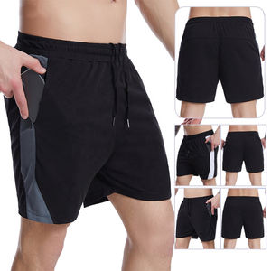 Pantalones Cortos Deportivos de Malla de Poliéster de Alta Calidad con Cintura Elástica para Entrenamiento y Running, Tallas S-3XL, Estilo Retro Holgado, Colores Sólidos, Personalizables, Pantalones Cortos de Baloncesto para Hombre - Product Image 1