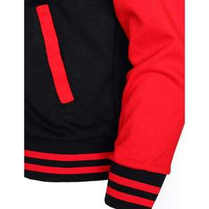 Men Luxury Bomber <b>Jacket</b> High Quality Premium Soft Comfortable Rib Knit Trim <b>Casual</b> Regular Fit Fashion Outerwear - Product Image 5