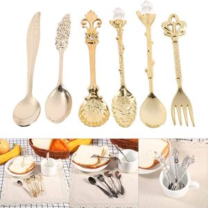 Ensemble de cuillères en métal de qualité supérieure à prix raisonnable avec finition lisse pour les banquets de mariage et la décoration de table de luxe - Product Image 2