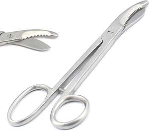 Stainless Steel Steel Medical Surgical Reusable Plaster Scissors Manual Power Source Dentavex DC-<b>S</b>-<b>9</b> Model CE Instrument - Product Image 2
