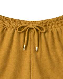 Ensemble deux pièces pour femme : débardeur court côtelé moutarde et short, imprimé Los Angeles, sans manches, tenue d'été décontractée, personnalisable - Product Image 5