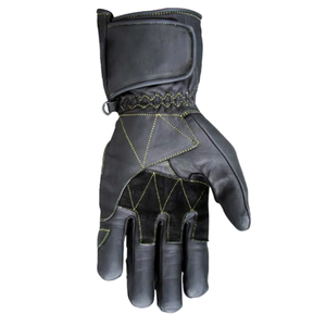 Premium 100% Leather Custom Waterproof Full <b>Finger</b> Motorbike <b>Gloves</b> High Quality Reasonable Price Solid Color Outdoor - Product Image 4