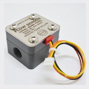 เครื่องวัดการไหลของน้ำมันก๊าดแบบดิจิตอล DIGITAL FLOW DGT-003AI เซ็นเซอร์วัดการไหลแบบโอวัลเกียร์ อลูมิเนียม PT 1/4 เกลียวใน - Product Image 2
