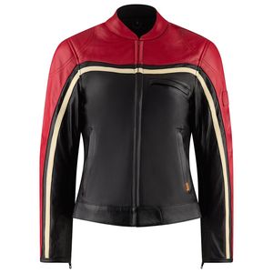 Blouson en cuir pour femme, coupe ajustée, design personnalisé, blouson de moto en cuir pour femme, vente en gros - Product Image 1