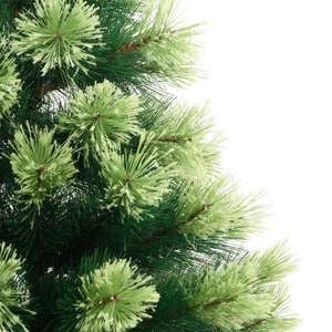 Sapin de Noël artificiel en PVC vert de 1,5 m, pliable et facile à monter - Product Image 5