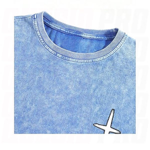 Camiseta con hombros caídos y estampado de letras para hombre, camiseta informal con cuello redondo y manga corta, estilo callejero, ropa cómoda, camiseta de verano - Product Image 3