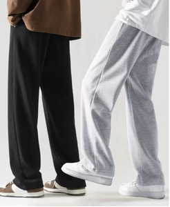Men Premium Acid Wash Joggers Soft Cotton Blend Elastic Waist Casual Fitness Sweatpants - Product Image 1