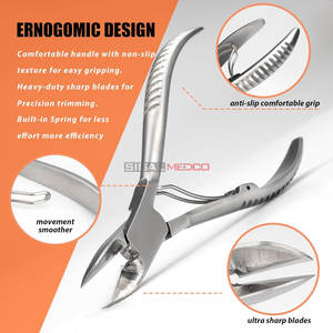 Cortauñas de Podólogo de Alta Resistencia para Uñas Encarnadas y Gruesas, Forjado a Mano, para Hombres, Mujeres y Personas Mayores, con Filo de Corte Afilado - Product Image 3