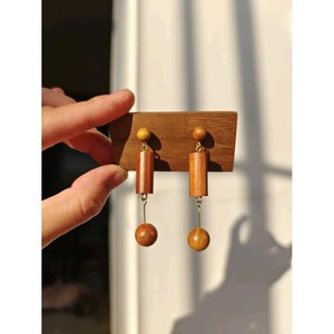 Cuentas espaciadoras geométricas de madera, redondas, para joyería, manualidades y conectores - Product Image 3