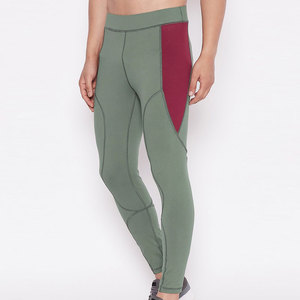 <b>Men's</b> Fitness <b>Compression</b> <b>Tights</b> Athletic Running Gym Workout High Waist Stretch Breathable Quick Dry Performance Leggings - Product Image 5