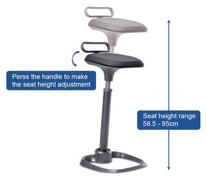 Comptoir de bar pour la maison avec tabourets sans dossier noirs - Product Image 4