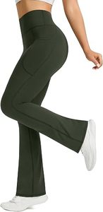 Pantalones de Yoga de Cintura Alta para Mujer, Leggings con Corte de Campana para Gimnasio y Fitness - Product Image 2
