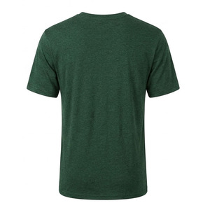 T-shirts décontractés en jersey 100 % coton pour hommes, imprimés par transfert thermique, avec logo personnalisé sur le devant, vente en gros, marque privée, vêtements OEM/ODM - Product Image 4