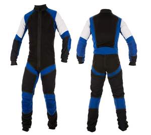 Traje de Paracaidismo Color Block con Cremallera Completa, Mono de Salto con Paracaídas, Ropa de Entrenamiento a Prueba de Viento - Product Image 3