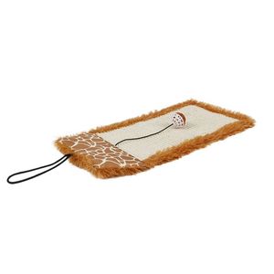 Tiragraffi per Gatti Ecologico in Sisal e Iuta con Giocattolo Appeso e Tappeto per Albero dei Gatti - Product Image 3