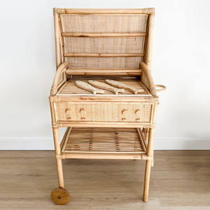 Parrilla de barbacoa de ratán tejida a mano, juguete de cocina de juguete más vendido, juguetes de cocina para juego de roles infantil, venta al por mayor - Product Image 4