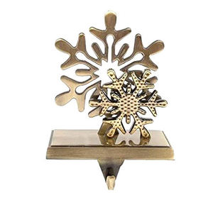 Hot Sale Aluminium Top Christmas <b>Stocking</b> <b>Holder</b> For Hanging Decorative Use Xmas <b>Stocking</b> <b>Holder</b> With Silver Reindeer Top - Product Image 5