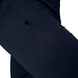 Best Selling Navy Blue Color Quick Dry <b>Stretch</b> Pants High Waist Elastic Closure Side Pockets Casual Wear Trail Pants - Product Image 6