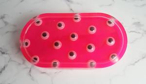 Plateau en résine à paillettes métalliques avec incrustation de cuivre, style industriel, pour décoration intérieure, plateau de service en gros, art fait main - Product Image 6